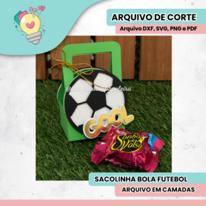 Sacolinha Bola Futebol - CAMADAS