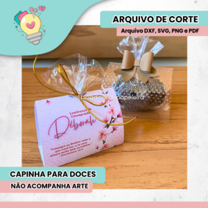 Capinha para doces - Arte não inclusa
