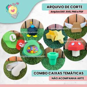 COMBO Caixas Temáticas - 8 Arquivos - CAMADAS